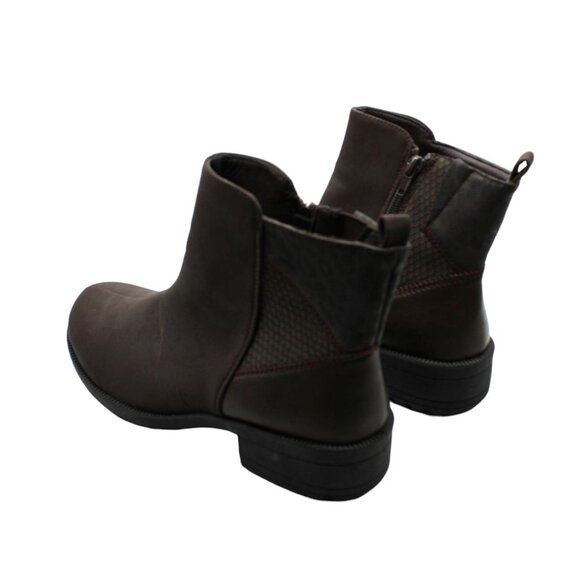 Easy Street Brown Boots - Picture 7 of 8